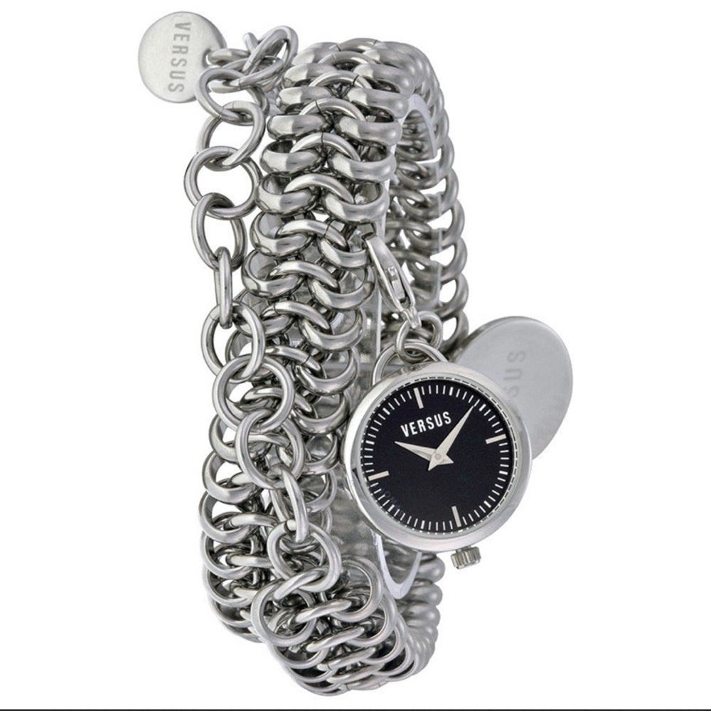 VERSUS BY VERSACE Soft Double-Tour Charm Watch